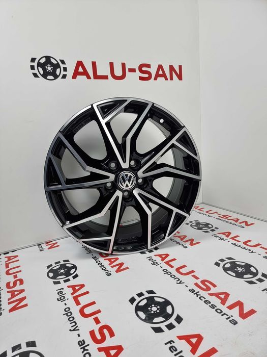 Nowe alufelgi VW 18" 5x112 Passat T-Roc Tiguan Touran - Czarne