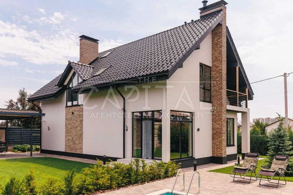 Продаж будинку 240м2 з басейном, газ, автономний | Софіївська борщагівка