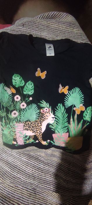 T-shirt 100% algodão