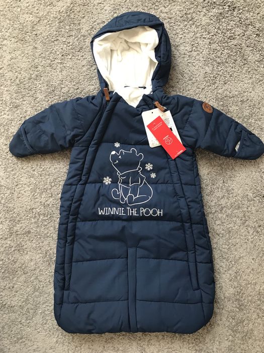 Cool club kombinezon niemowlęcy z kapturem Kubuś Puchatek