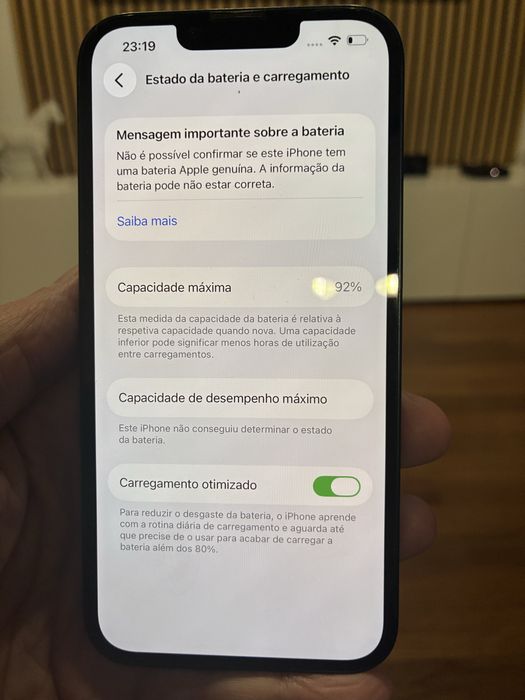 Vendo iphone 13 preto 128 estimado