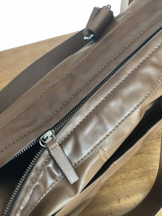 Pasta Mala Homem Escritório Castanha