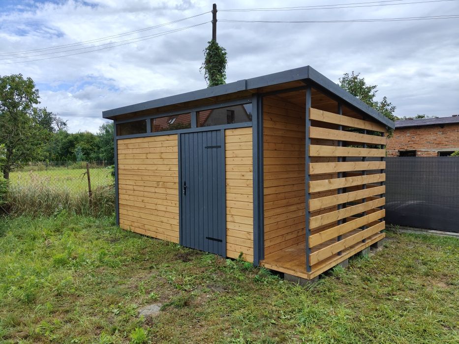 Nowoczesny Domek Narzędziowy Montaż Gratis