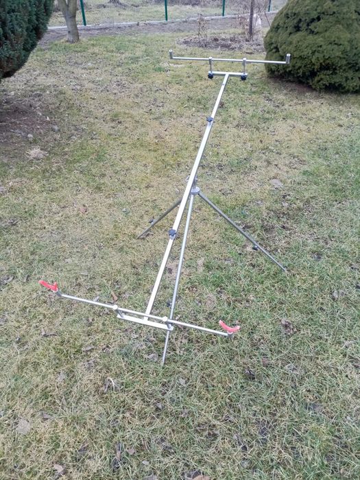 Stojak na wędki nierdzewna