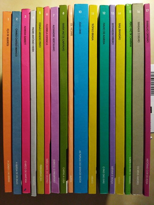 Coleção mini-livros"grandes autores portugueses"