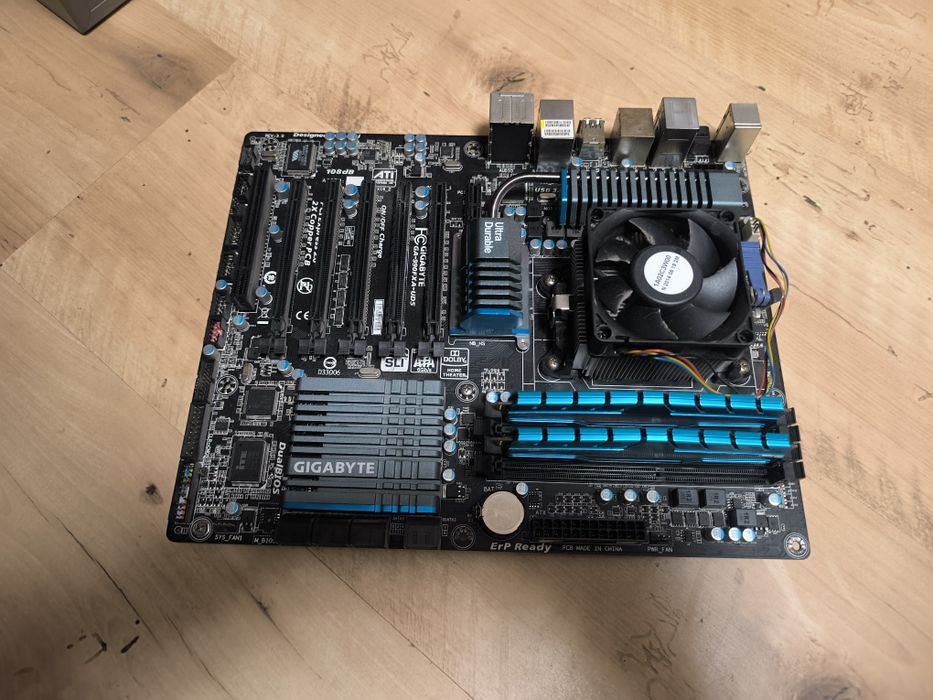 Komputer AMD zestaw stan idelany płyta + FX8370 + 16gb DDR