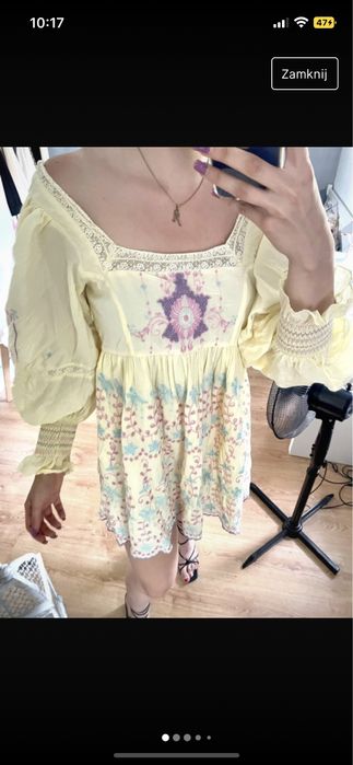 Sukienka boho Love Shack Fancy