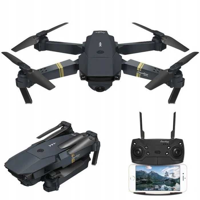 DRON 998 PRO Kamery 4K Full HD WIFI Zabawka Zawis NA DZIEŃ DZIECKA