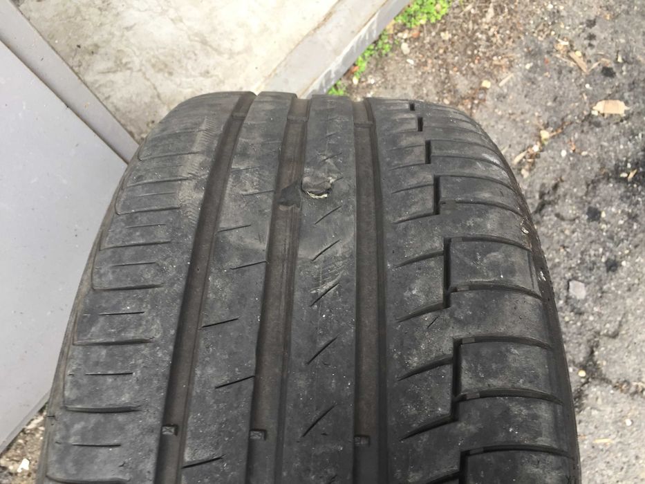 Шина 245/40R18 Continental PremiumContact 6 MO (4mm) - 1шт под ремонт