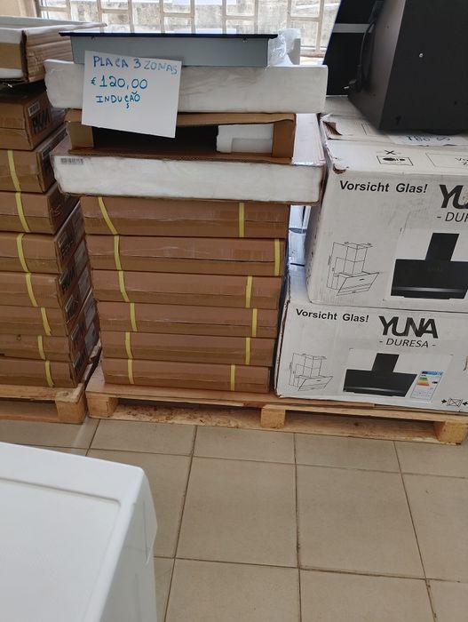 Placa de indução 3 zonas. Novo