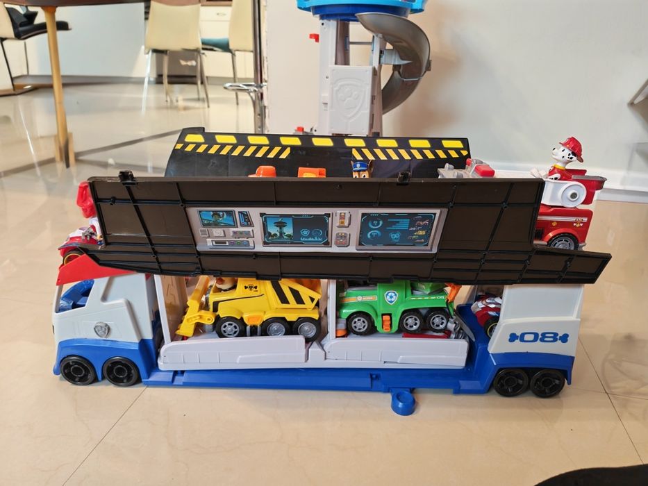 Baza psi patrol XXL zestaw z patrolotem