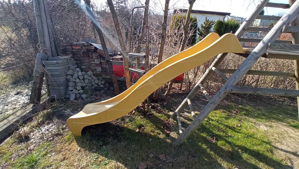 Ślizgawka zjeżdżalnia ogrodowa plac zabaw ok. 220cm Gdańsk
