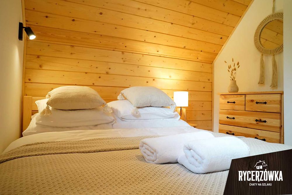 Chaty Rycerzówka - domek w górach. Soblówka. Beskid Żywiecki