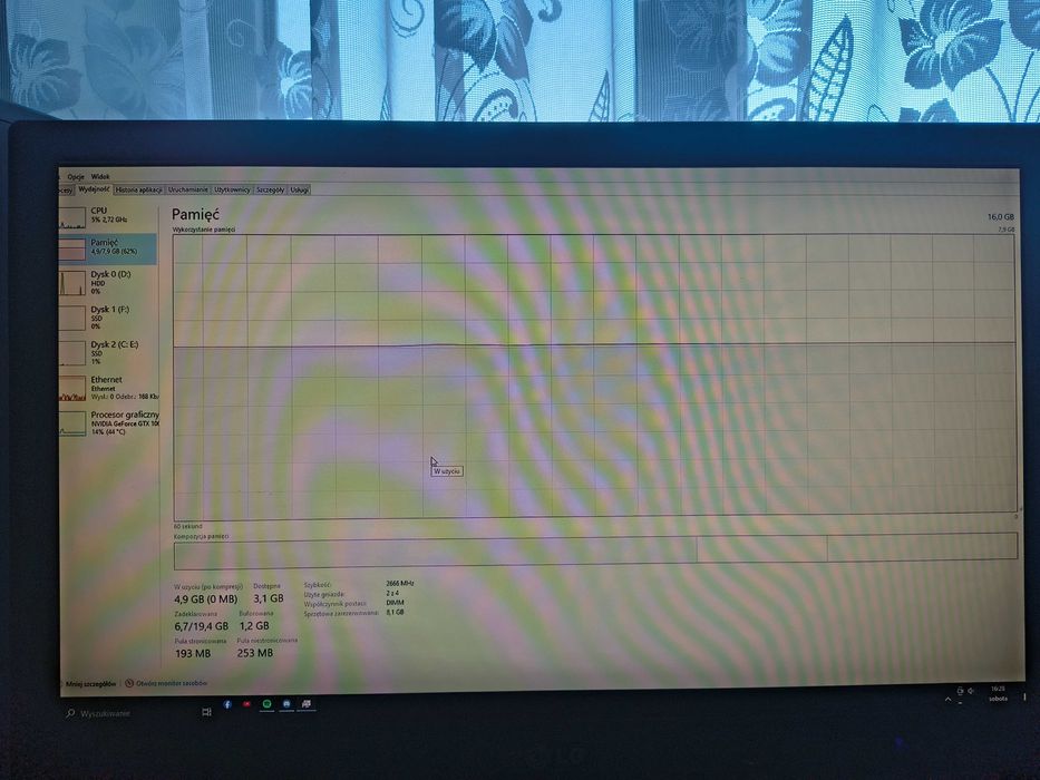 Komputer gamingowy + monitor