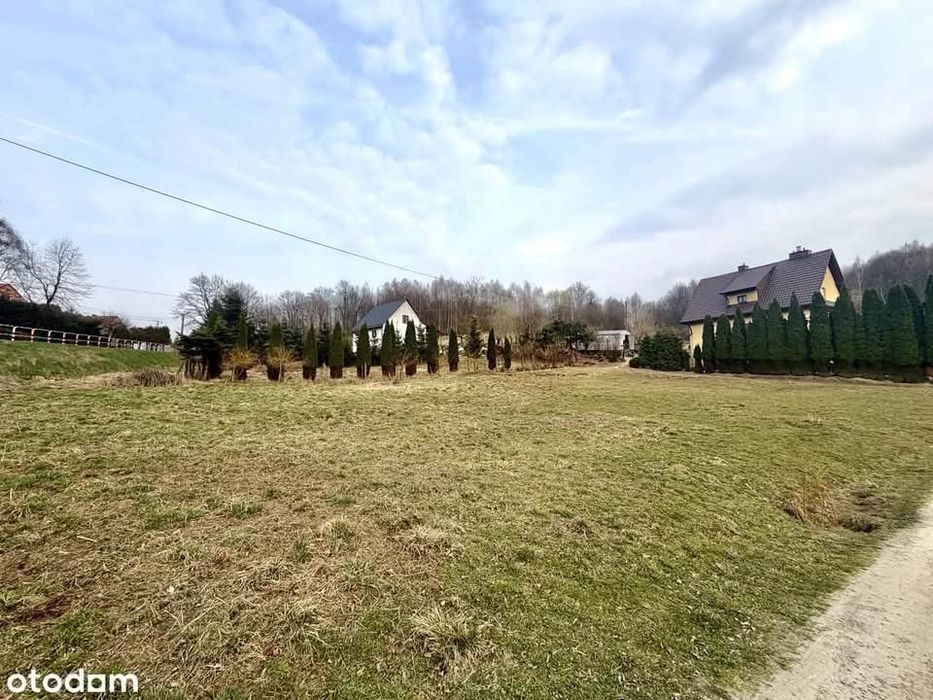 Działka budowlana 13ar Siepraw
