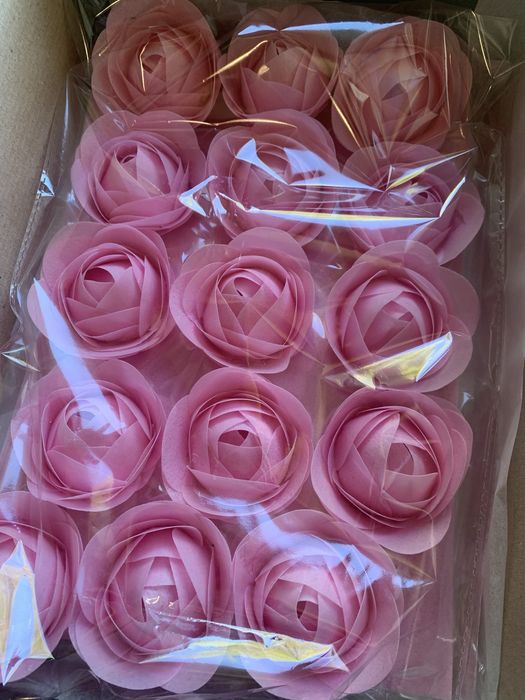 Вафельні квіти , декор на торти