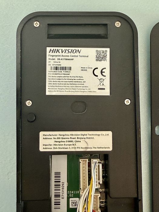 Hikivision - Terminal Impressão Digital