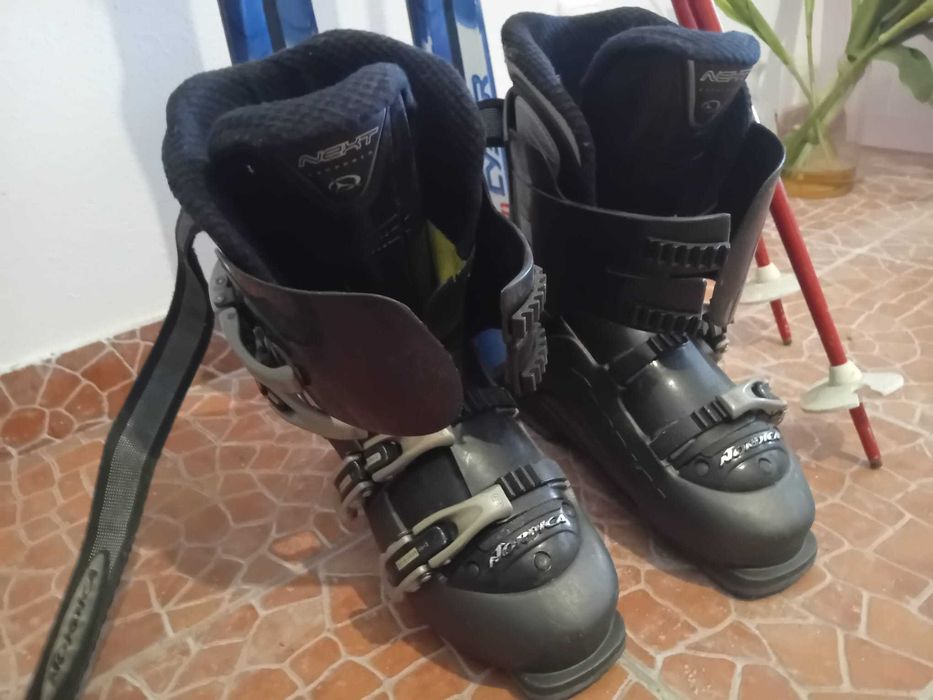 skis com botas tam 39/40