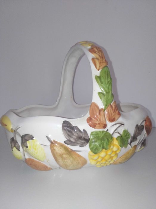 Fruteira anos 90 tema frutas louça