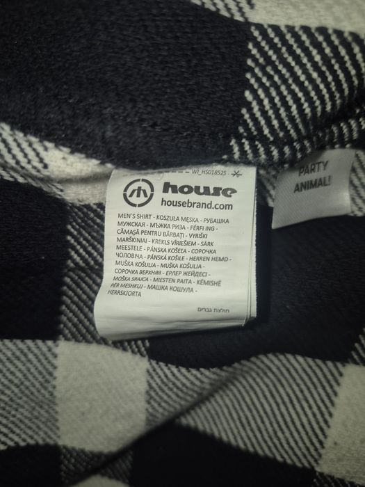 Koszula męska w kratę