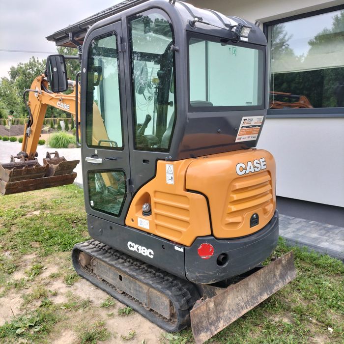 Minikoparka CASE CX18C  2018 rok