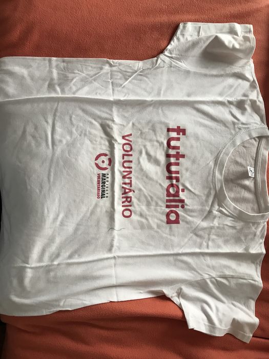 T-shirt 1€ aproveitem para evitar mudanças pesadas