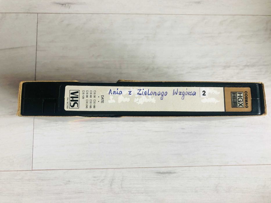 Kaseta video VHS ANITECH 180 min PRL