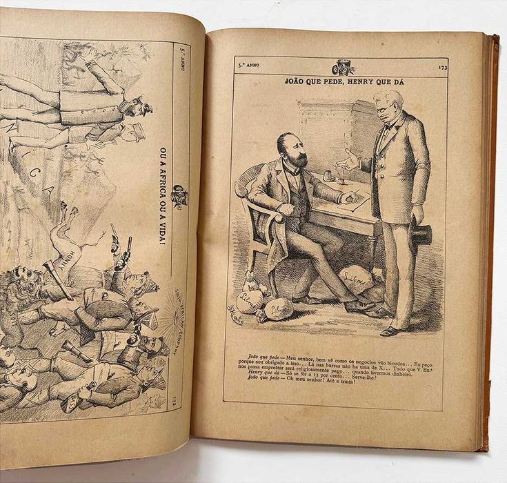 1890, O CHARIVARI - Jornal Humorístico Ilustrado do Porto. 5º Anno.