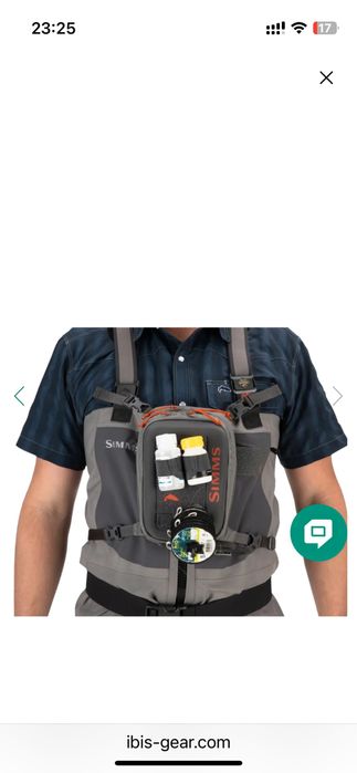 Сумка Simms Freestone Hip Pack Pewter