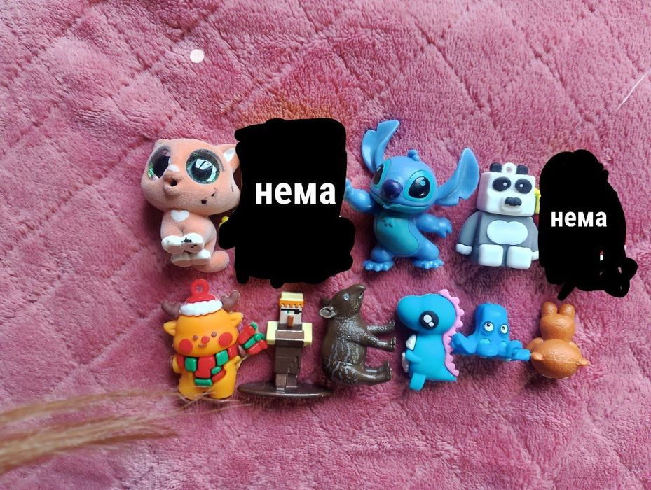 Игрушки из Kinder.