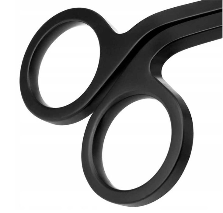 Czarne nożyczki do knotów