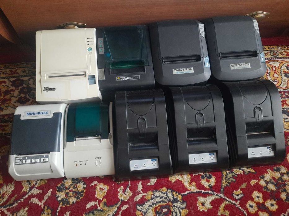 Чекодрук сканер принтер чеків
