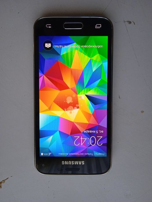 Самсунг Гелексі s5 mini, модель SM-G800F.