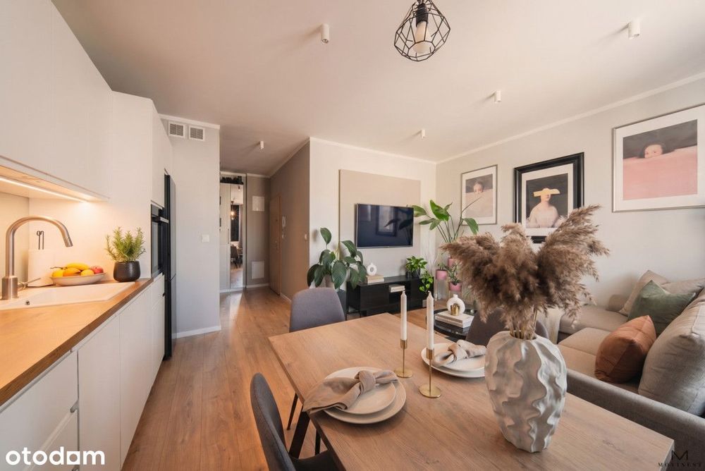 3 pokoje | Jeżyce | 59,5 m² | Balkon | Garaż