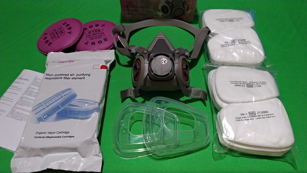 Респиратор маска химический (Цена за комплект)