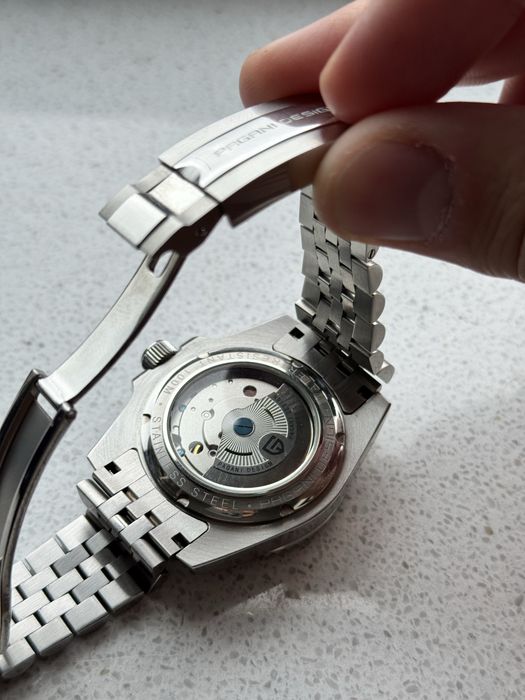 Zegarek Pagani Design GMT Automatic Czarny Ceramiczny Bezel Jak Nowy automat