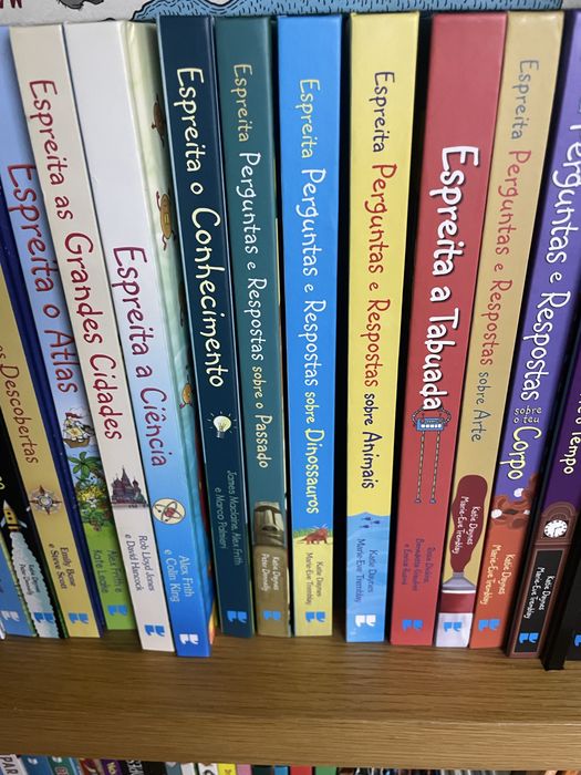 Livros coleção Espreita Porto Editora