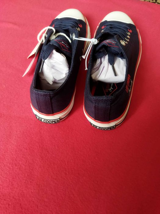 Trampki Lee Cooper roz 39 granatowe nowe trampeczki dla kobiet damskie