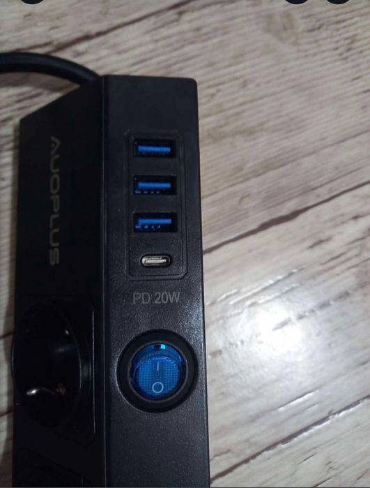 Przedłużacz listwa antyprzepięciowa