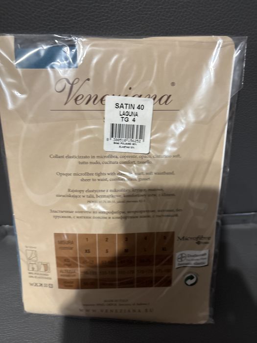 Veneziana satin rajstopy 40 den laguna  L 40