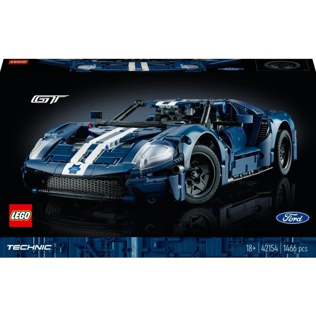 Новий запокованний Конструктор LEGO Technic Ford GT 2022