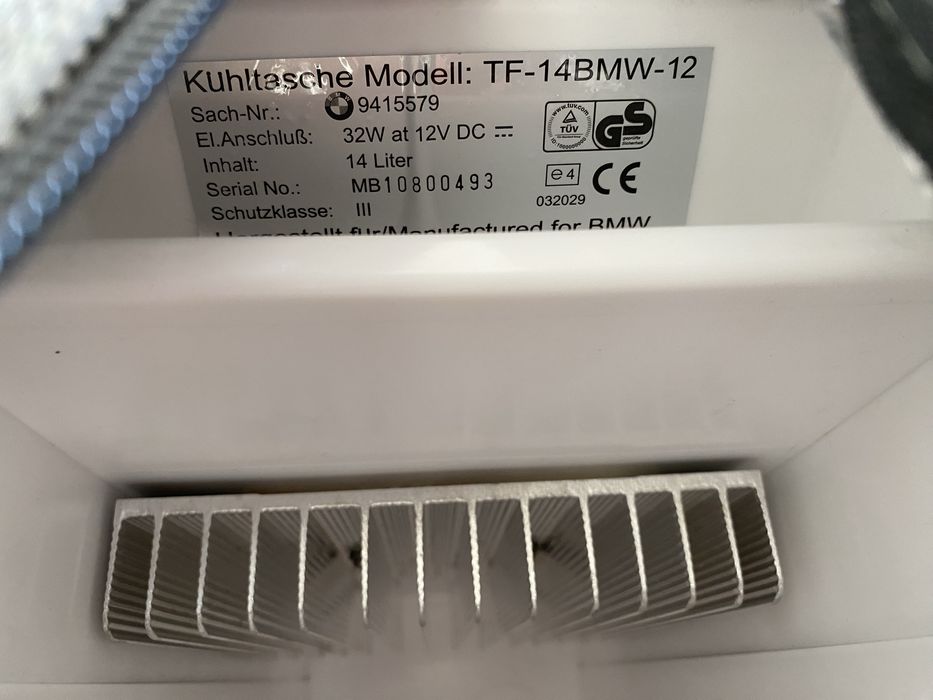 Geleira electrica  BMW 14 litros