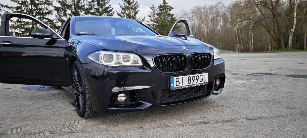 BMW 5 (F10) 550i 408PS M-pakiet Piękna Prywatna Zabawka Zadbana Gwarancja!  