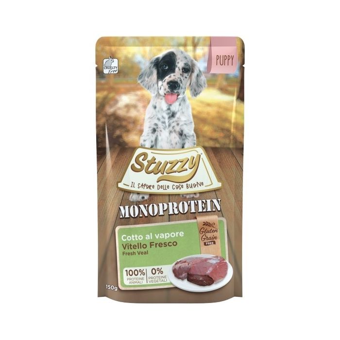Stuzzy Monoprotein z cielęciną 150g dla szczeniąt