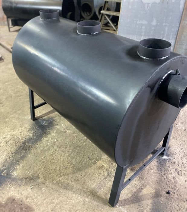 6мм! 1500м3! Піч Теплогенератор! Буржуйка, Булерьян