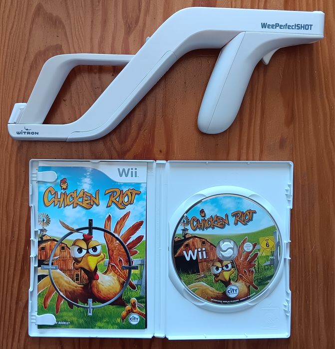 Chicken Riot + Acessório Nintendo wii