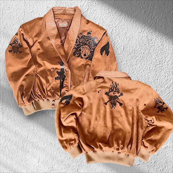 boxy oversize lata 90 90s vintage zamsz zamszowa Suede jacket