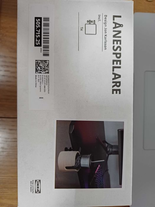 LÅNESPELARE Uchwyt na kubek, okleina jesionowa