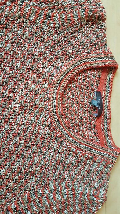 sweterek  PER UNA śliczny melanż M/L