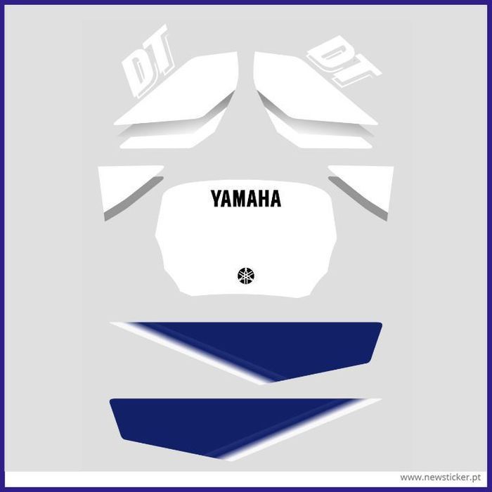 Kit autocolante YAMAHA DT 50LC